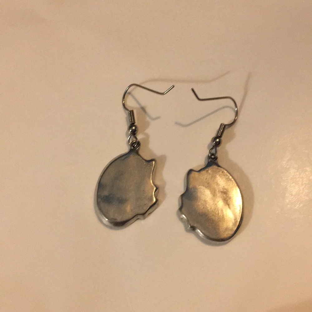 Cactus moon earrings - Picture 2 of 2